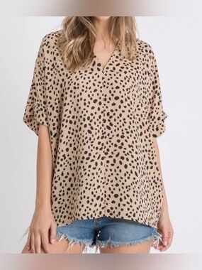Jodifl Boutique Blouse Size Large